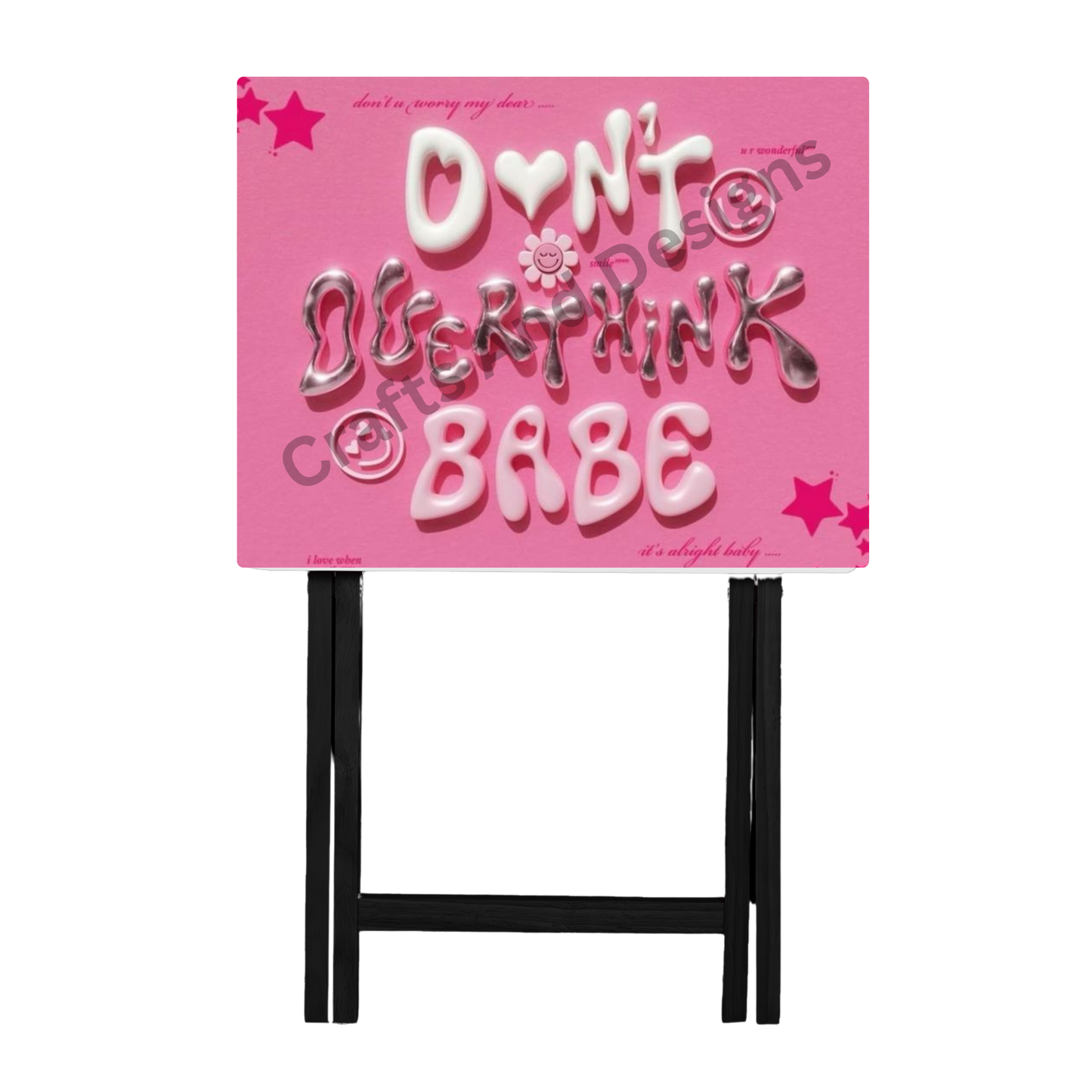 Don't Overthink Dinner TV Tray