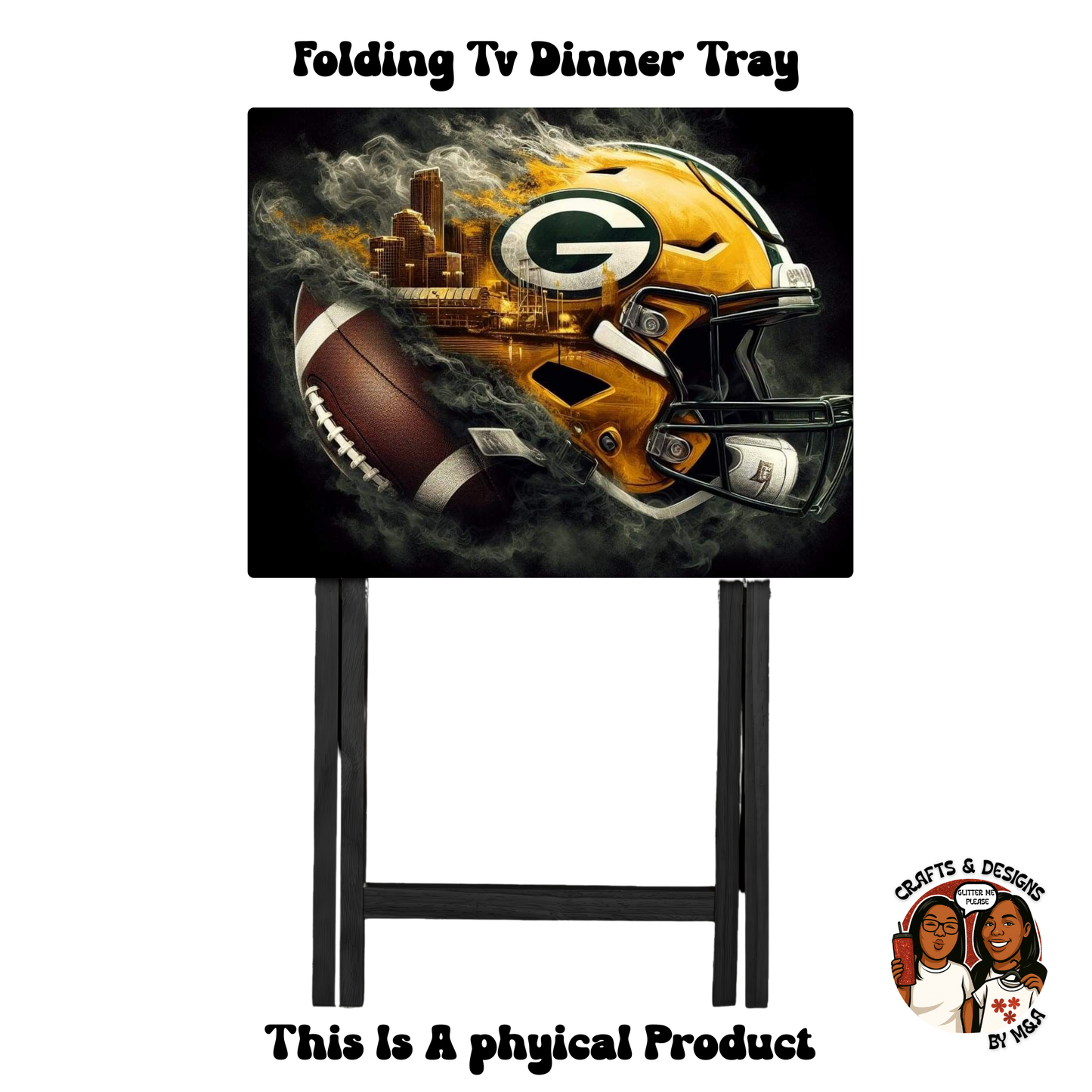 GreenBay Packers Nation Folding Tv Dinner Tray