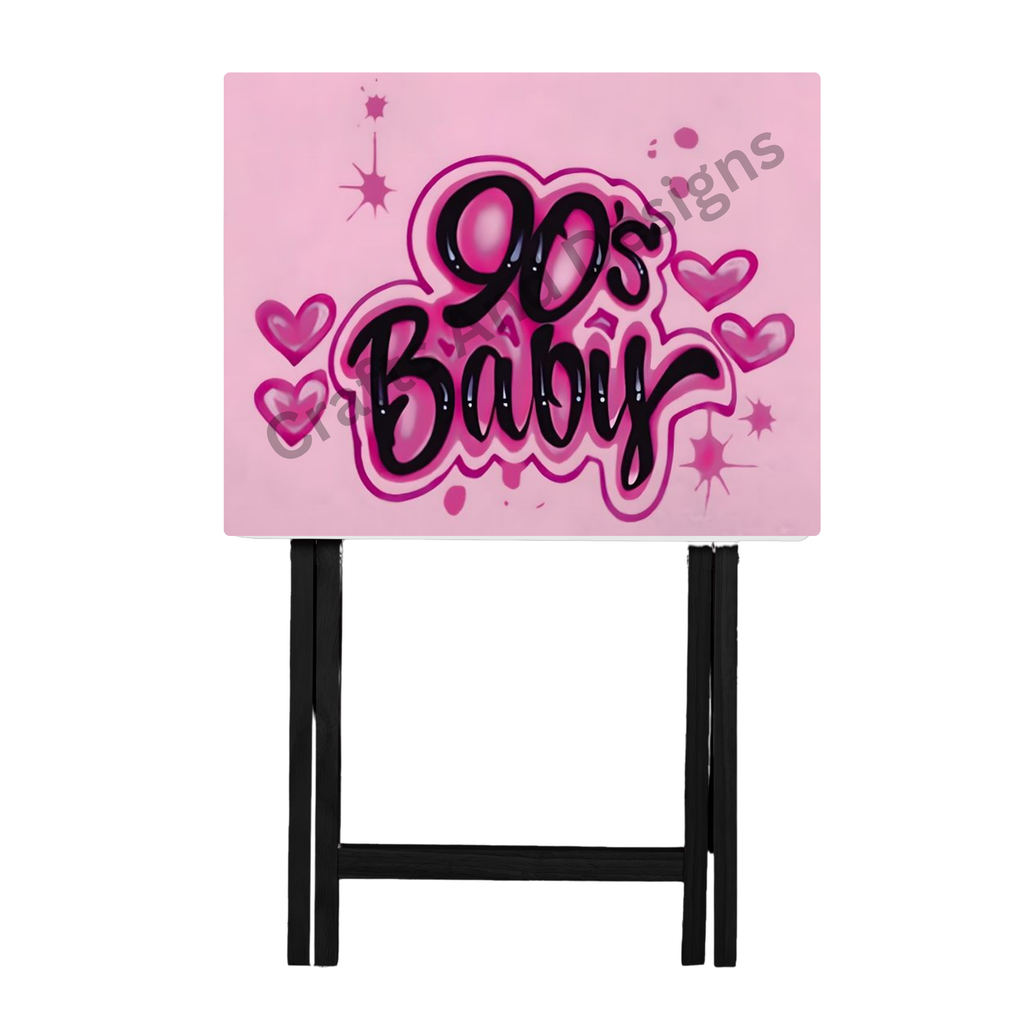 90's Baby Dinner TV Tray