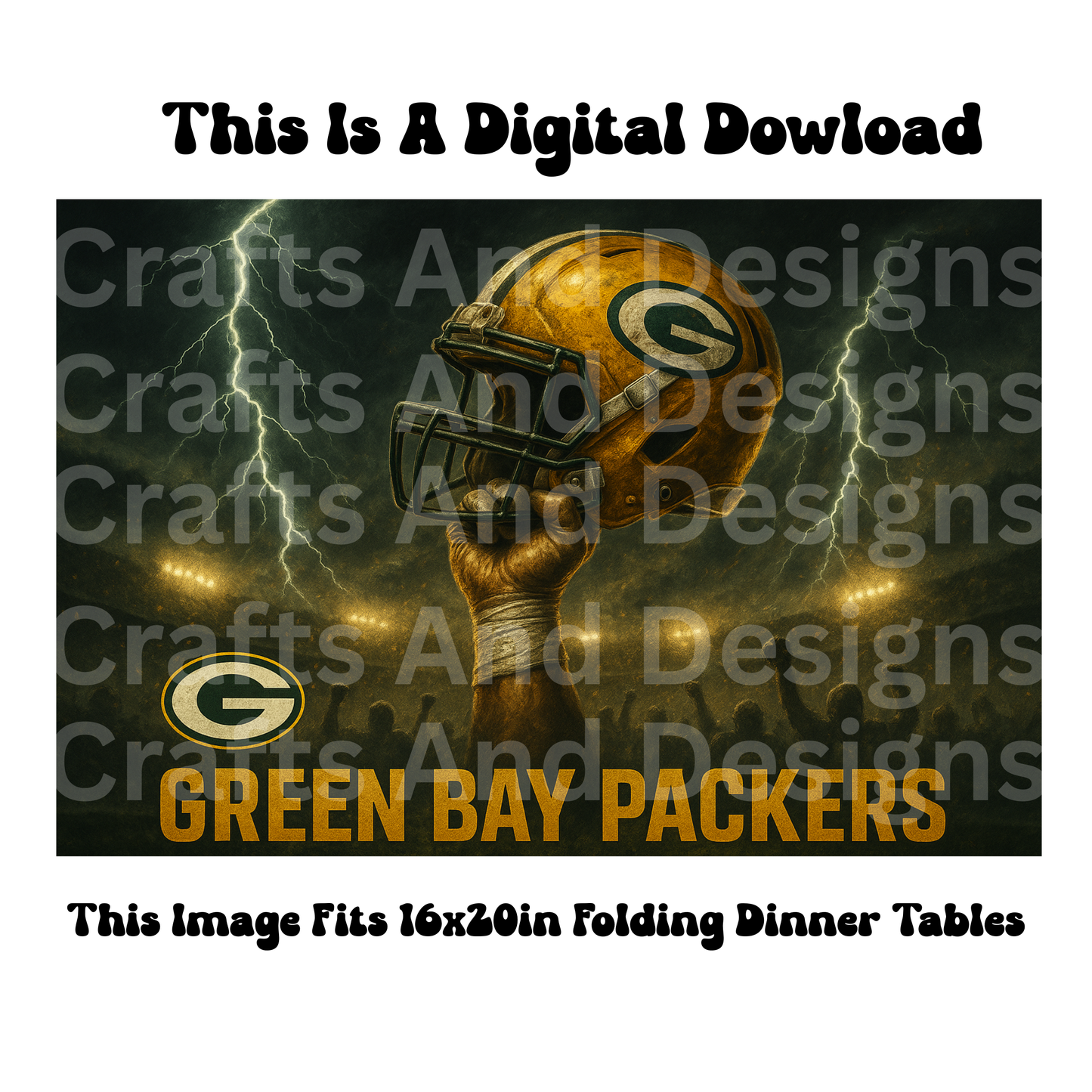 Green Bay Packers Holding Helmet Image