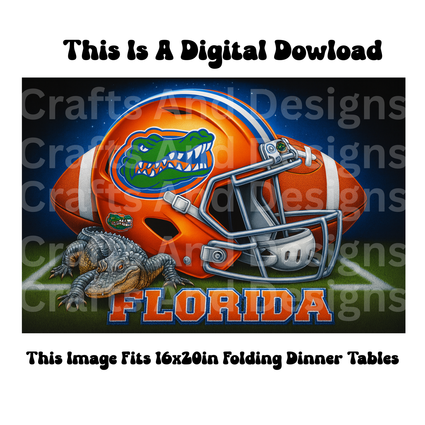 Florida Gator Helmet Ball Image