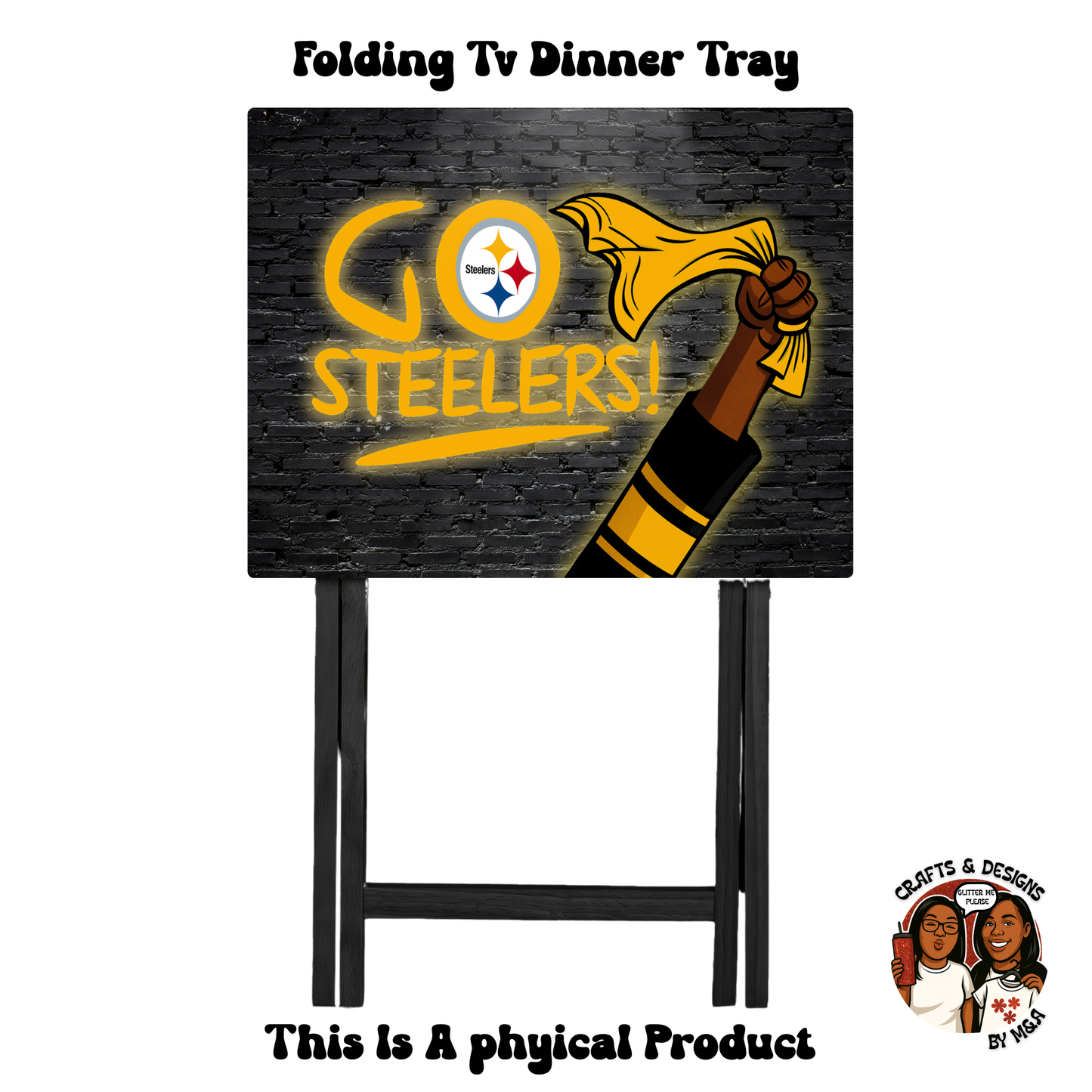 Terrible Towels Steelers Folding Tv Dinner Tray