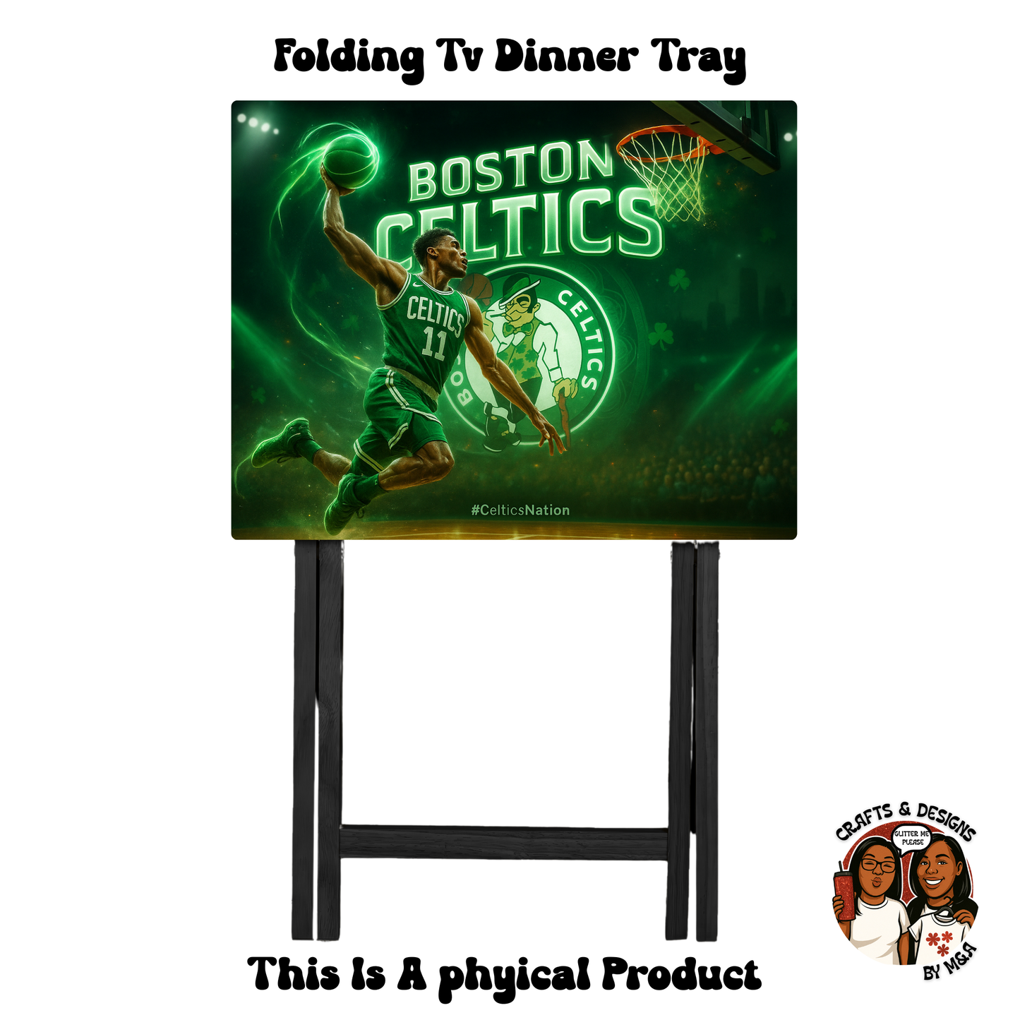 #CelticsNation Folding Tv Dinner Tray