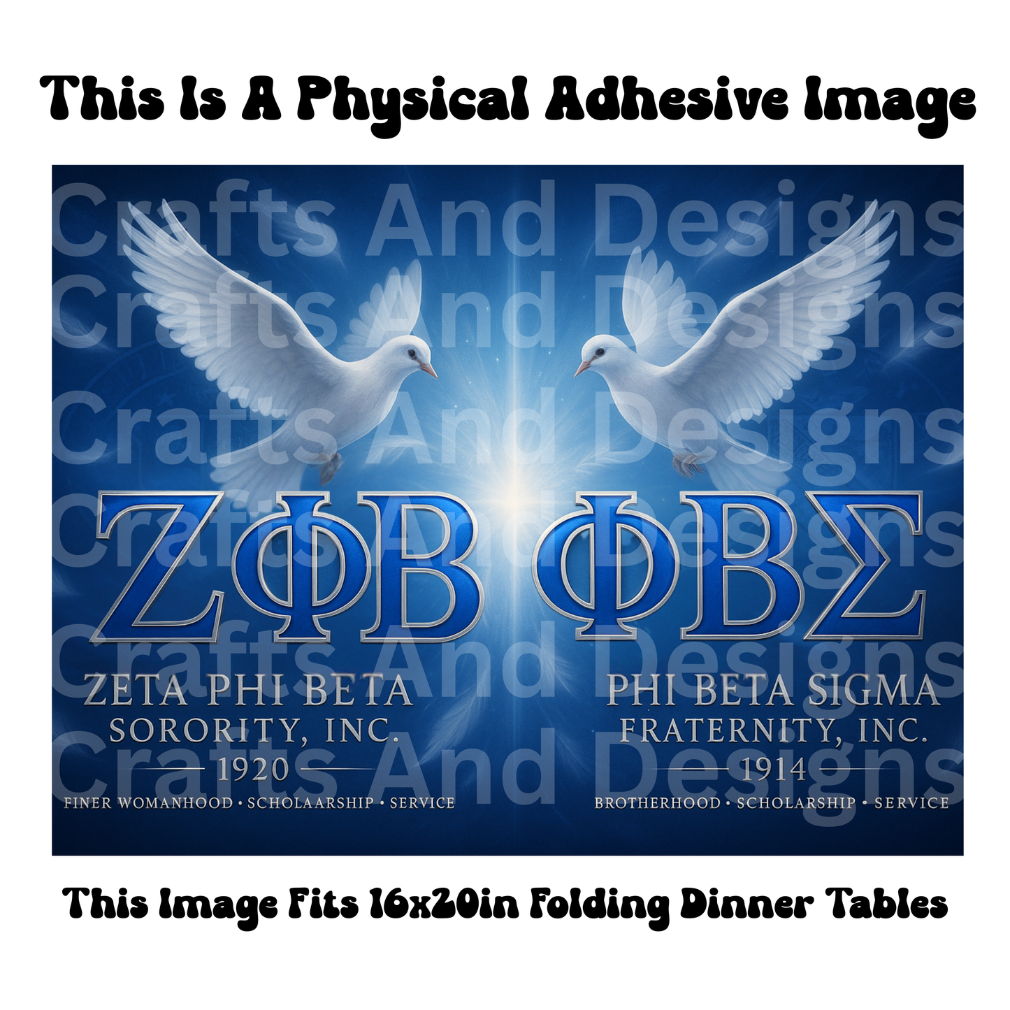 Zeta phi/Phi Beta Sigma half and half