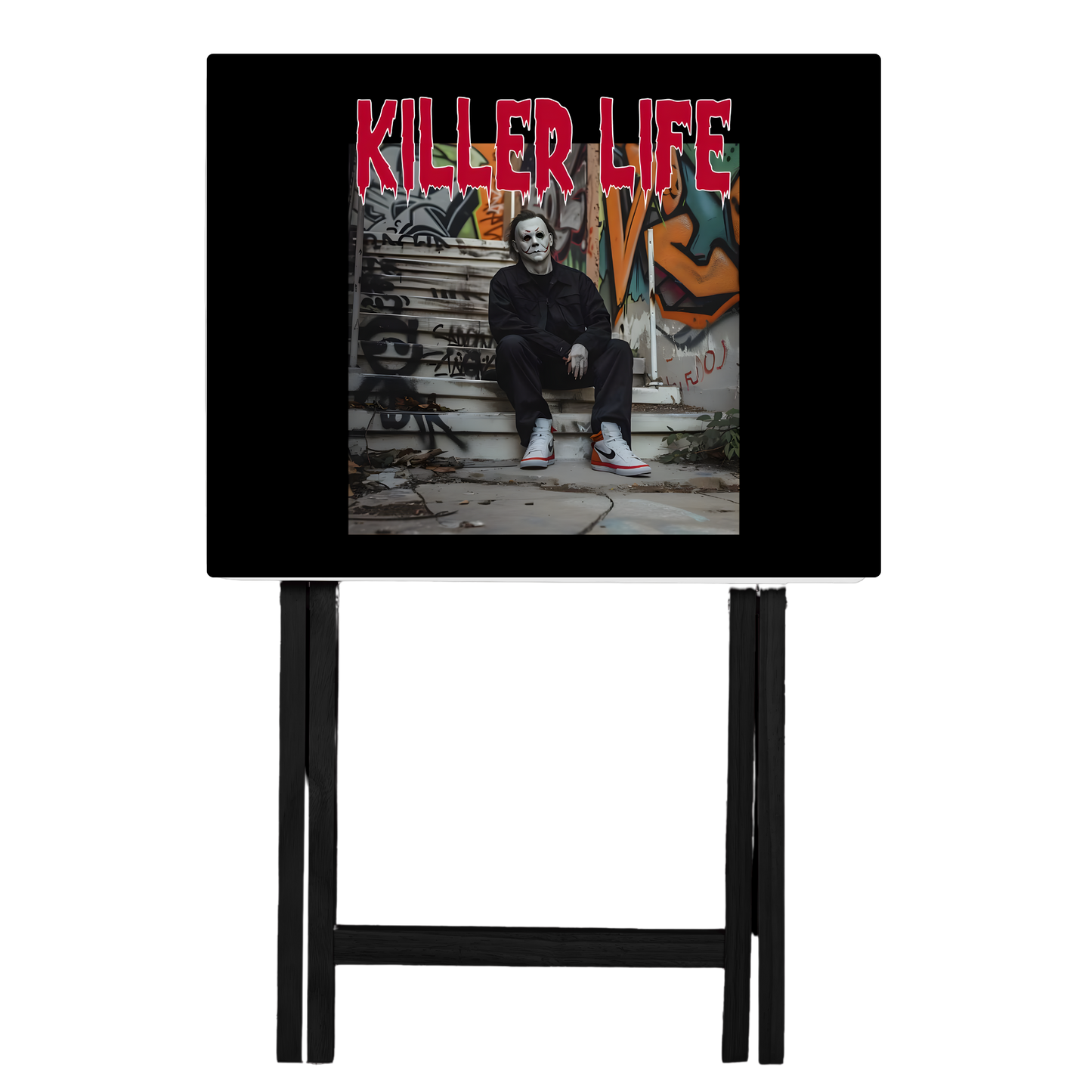 Killer Life Micheal Myers Folding TV Dinner Table