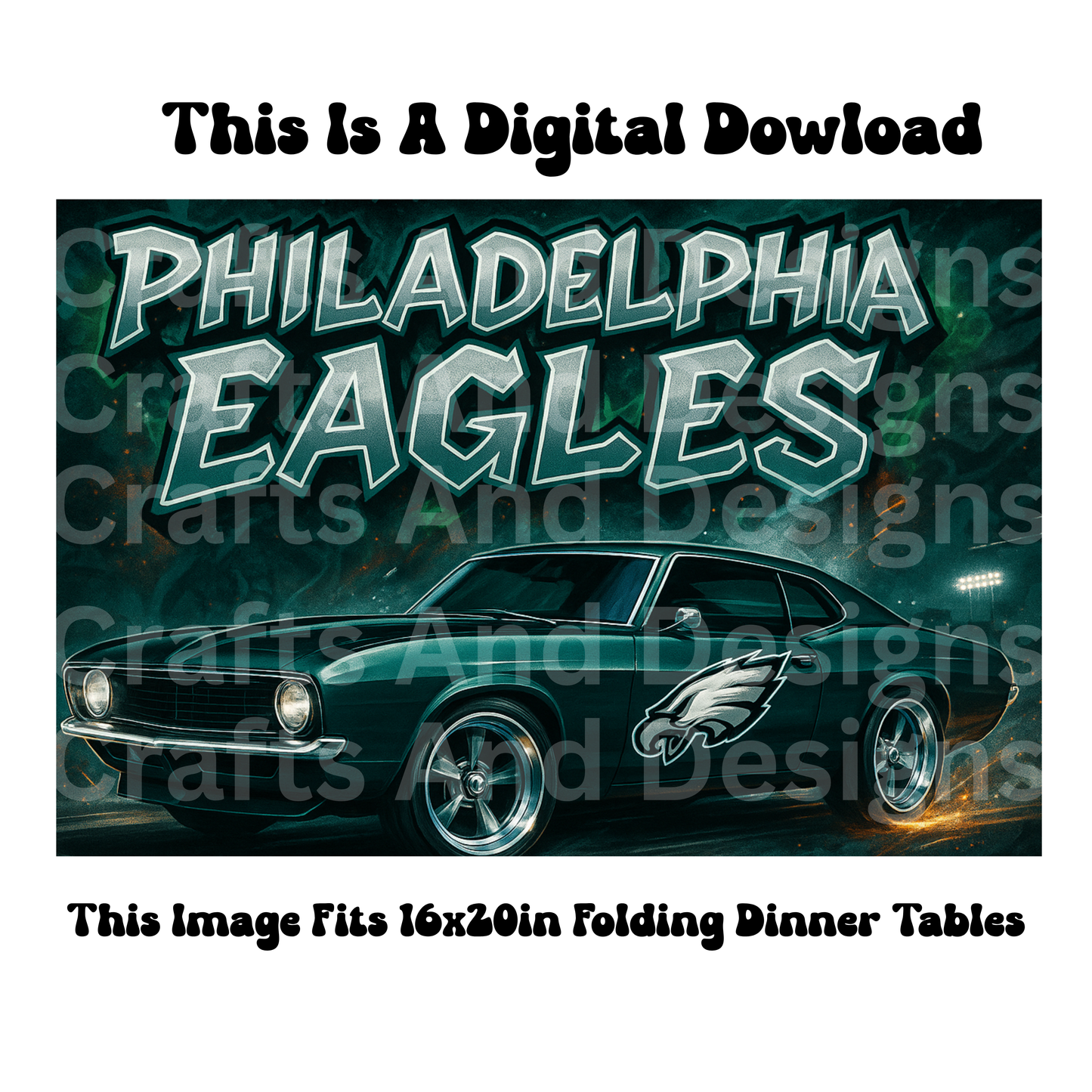 Philadelphia Eagles Car design