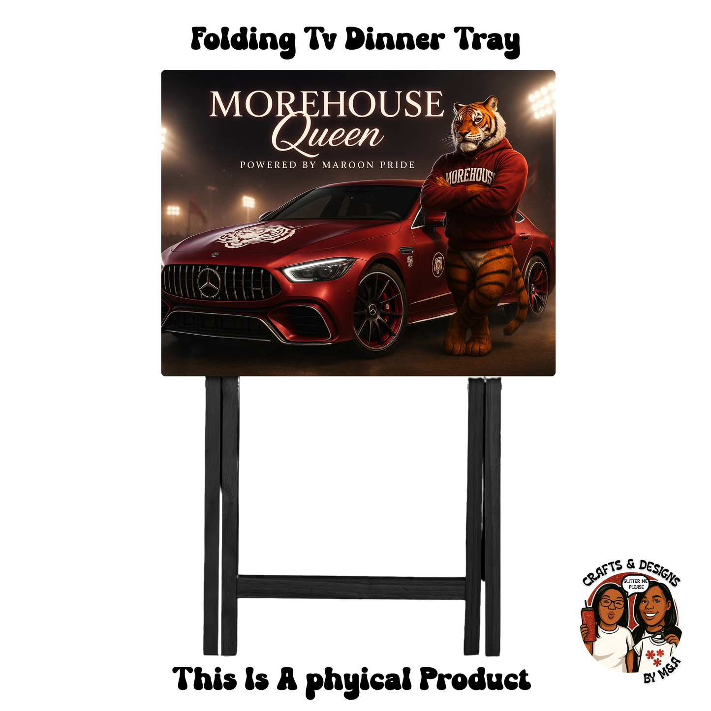 Morehouse Queen Folding Tv Dinner Tray