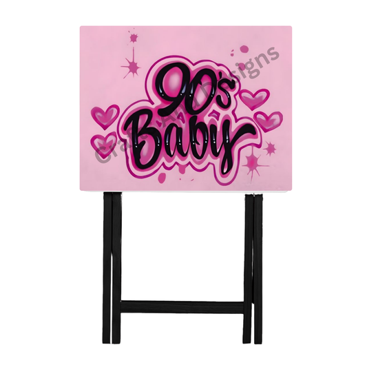 90's Baby Dinner TV Tray