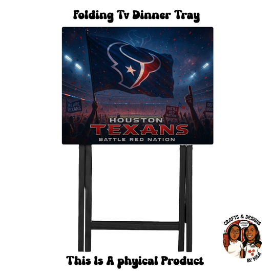 Texans Pride Folding Tv Dinner Tray