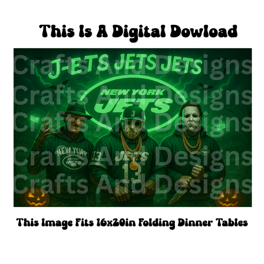 Jets Halloween Mash Up Image