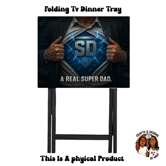 Super DAD Folding Tv Dinner Tray (CC)