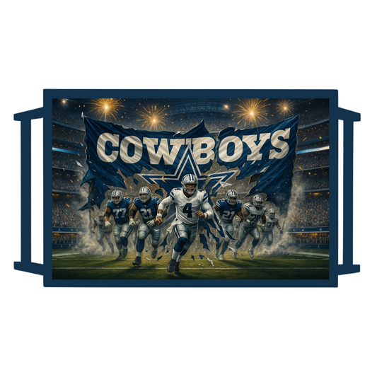 Dallas Cowboys Field Banner Breakfast Tray