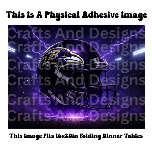 Baltimore Raven Helmet