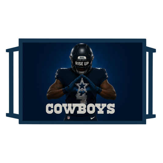 Cowboys Diamond Hands Breakfast Tray