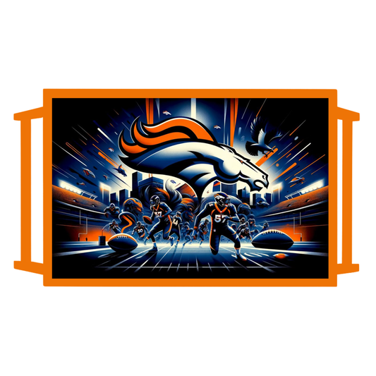 Denver Broncos Action Breakfast Tray