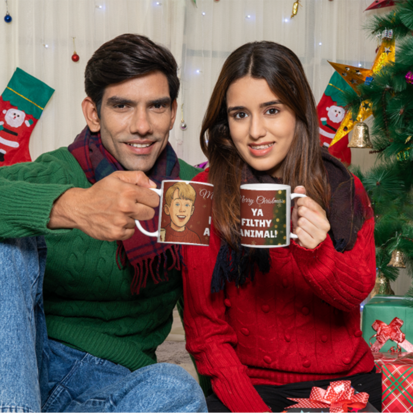 "Merry Christmas Ya Filthy Animal" 15oz Coffee Mug