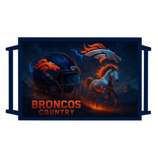 Denver Broncos County Breakfast Tray