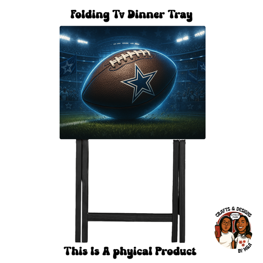 Dallas Cowboys Field Hands Folding Tv Dinner Tray