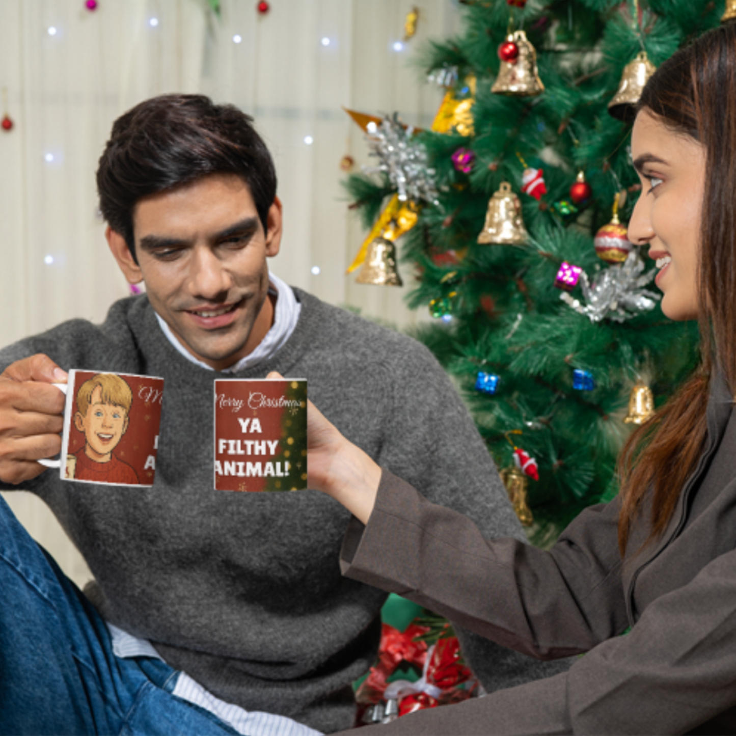 "Merry Christmas Ya Filthy Animal" 15oz Coffee Mug