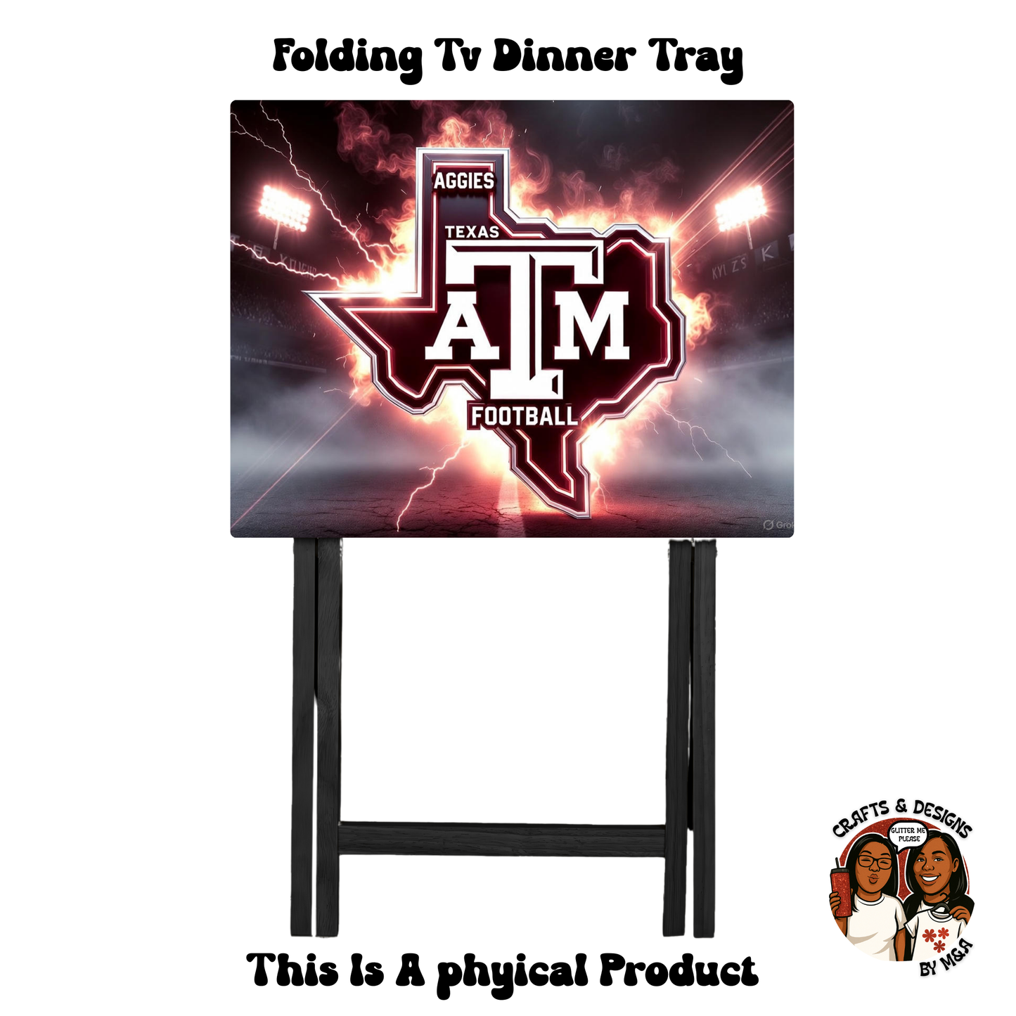 Texas AM Aggies Folding Tv Dinner Tray