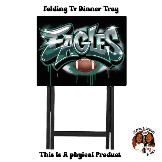 Eagles Graffiti Folding Tv Dinner Tray