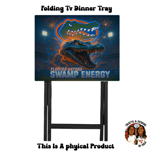 Florida Gators Swamp Energy Folding Tv Dinner Tray