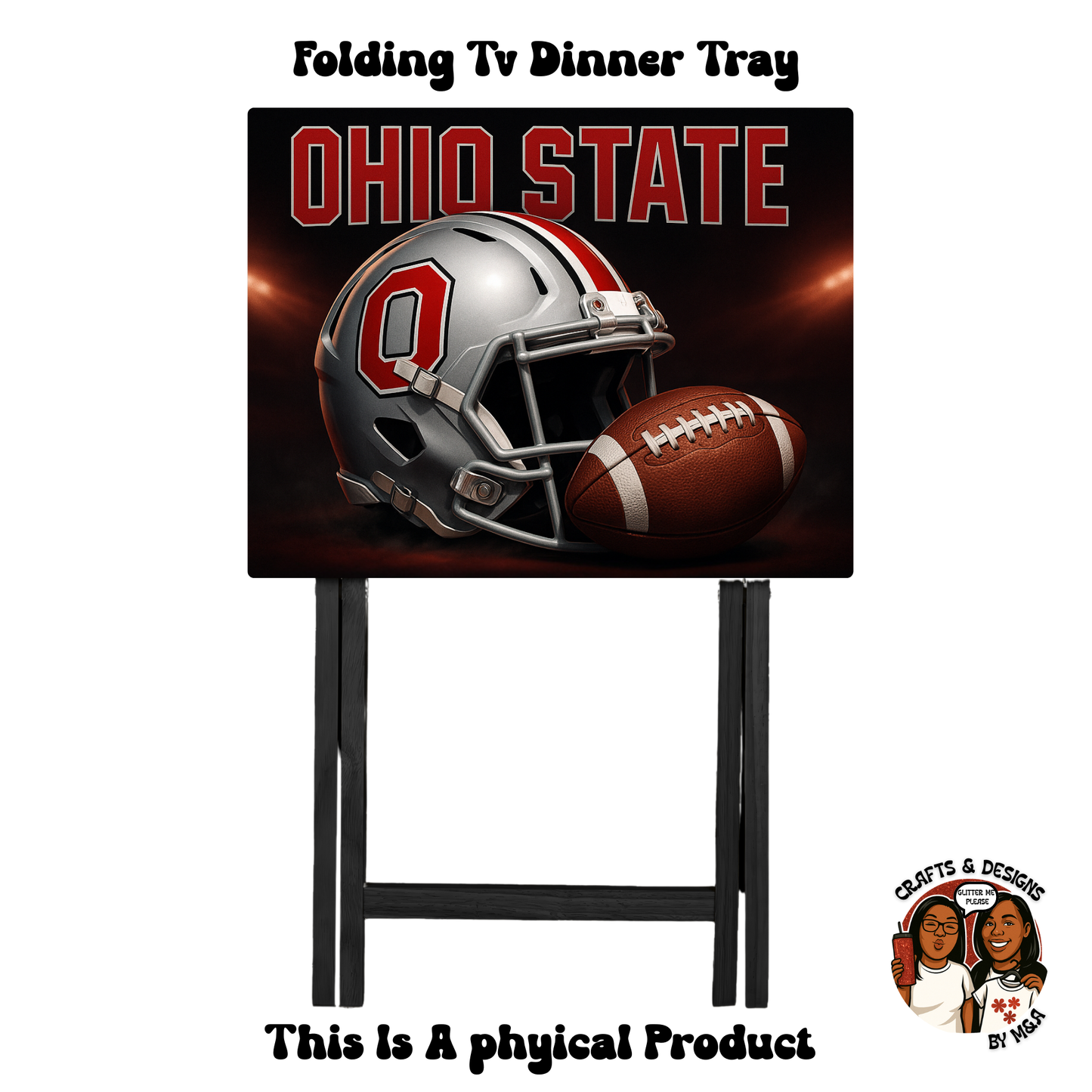 Ohio State Folding Tv Dinner Tray