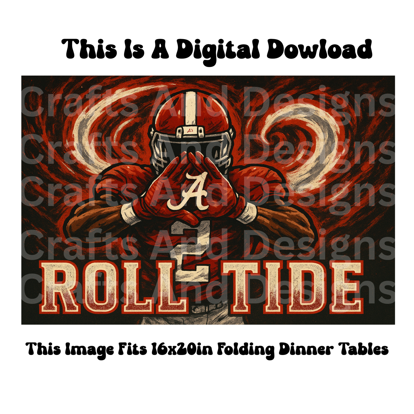 Roll Tide Hands Up