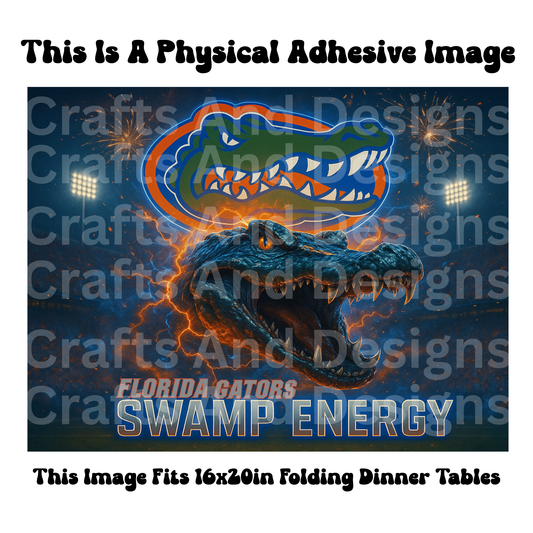 Florida Gators Swamp Energy Physical Adhesive Image