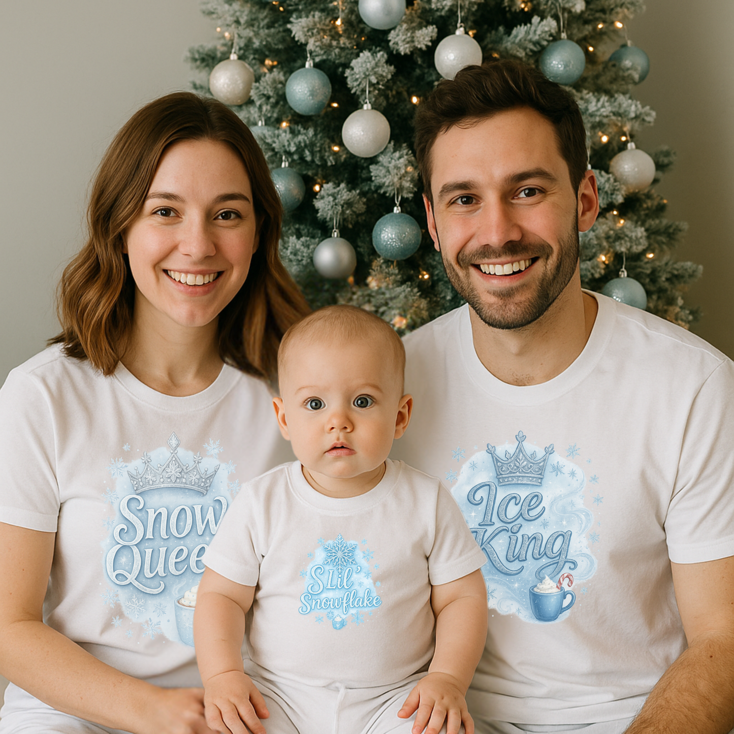 The Winter Wonderland Family Christmas Pajama T-shirt Bundle