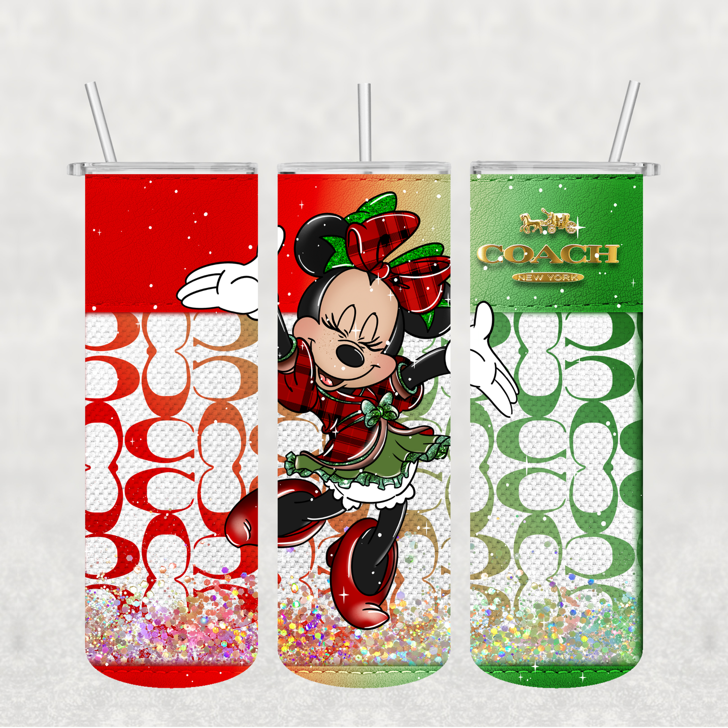 Coach Mini Mouse Stainless-Steel Sublimation Tumbler
