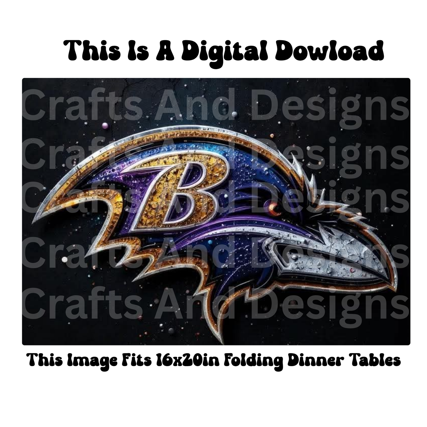 B. Ravens Head Digital Image