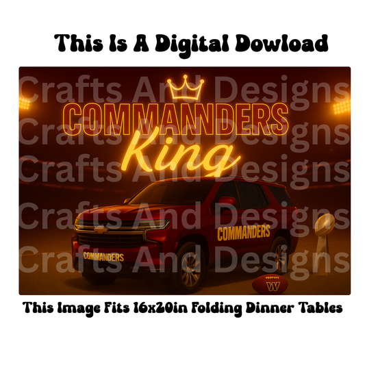 Commanders King Digital Image