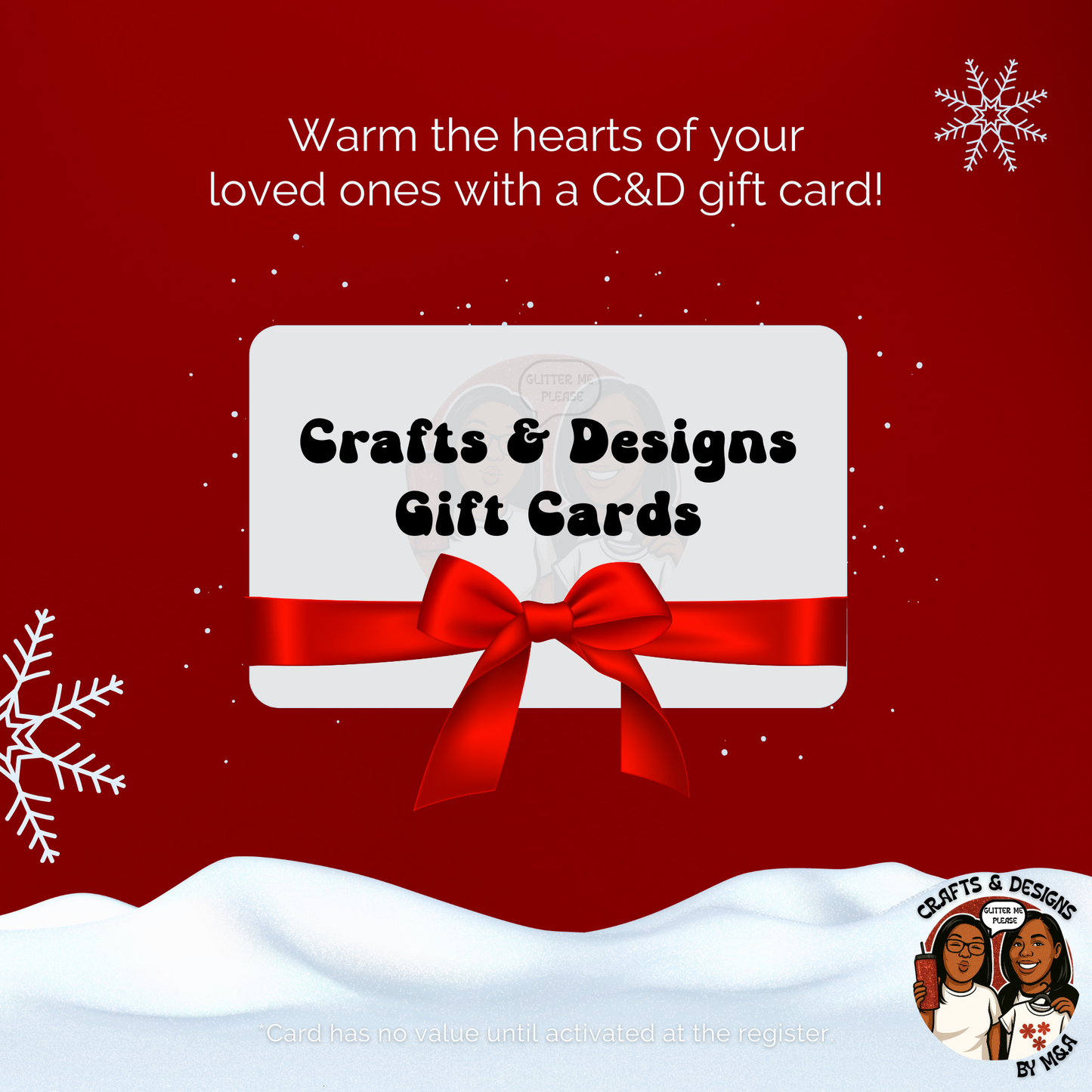 CRAFTS & DESIGNS GIFT CARDS