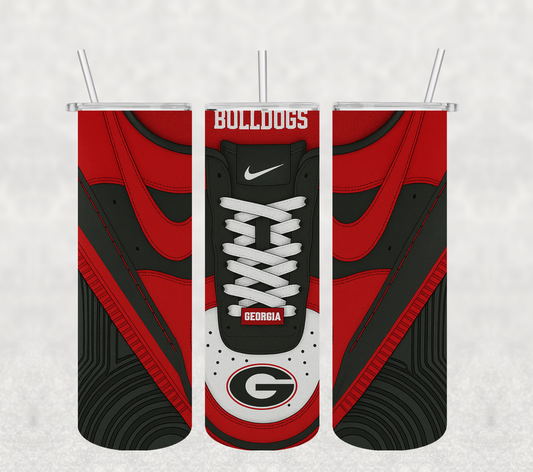 Bulldogs Shoe Stainless-Steel Sublimation Tumbler